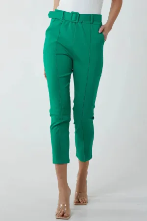 Cally Belted Capri Pants