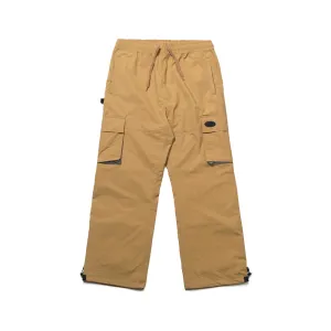 CARGO POCKET BOX TRACK PANTS DARK BEIGE
