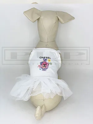 Chewnel Floral Parfume Tutu Skirt (avail in other colours)