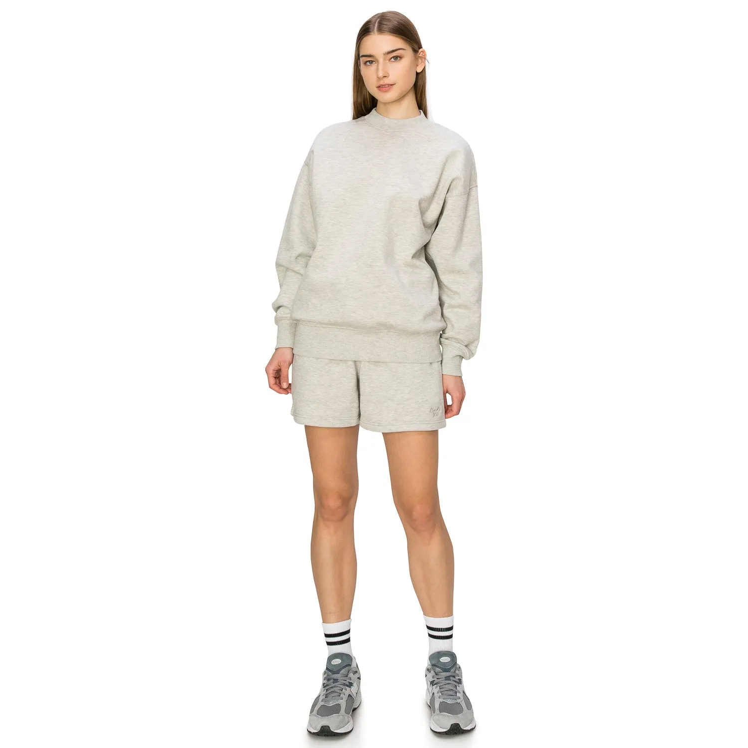 Cloud Fleece Sweatshorts - Heather Crome