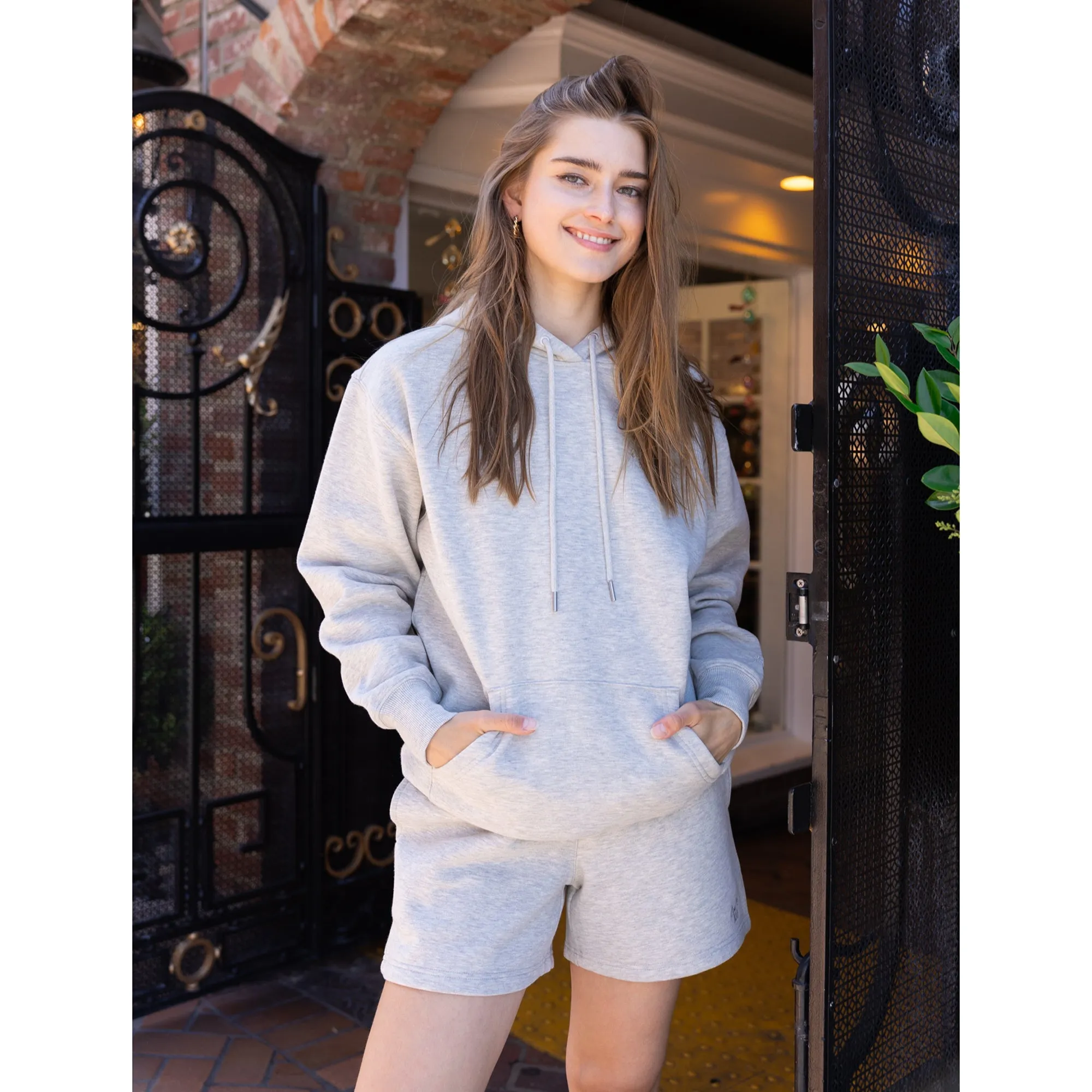 Cloud Fleece Sweatshorts - Heather Crome