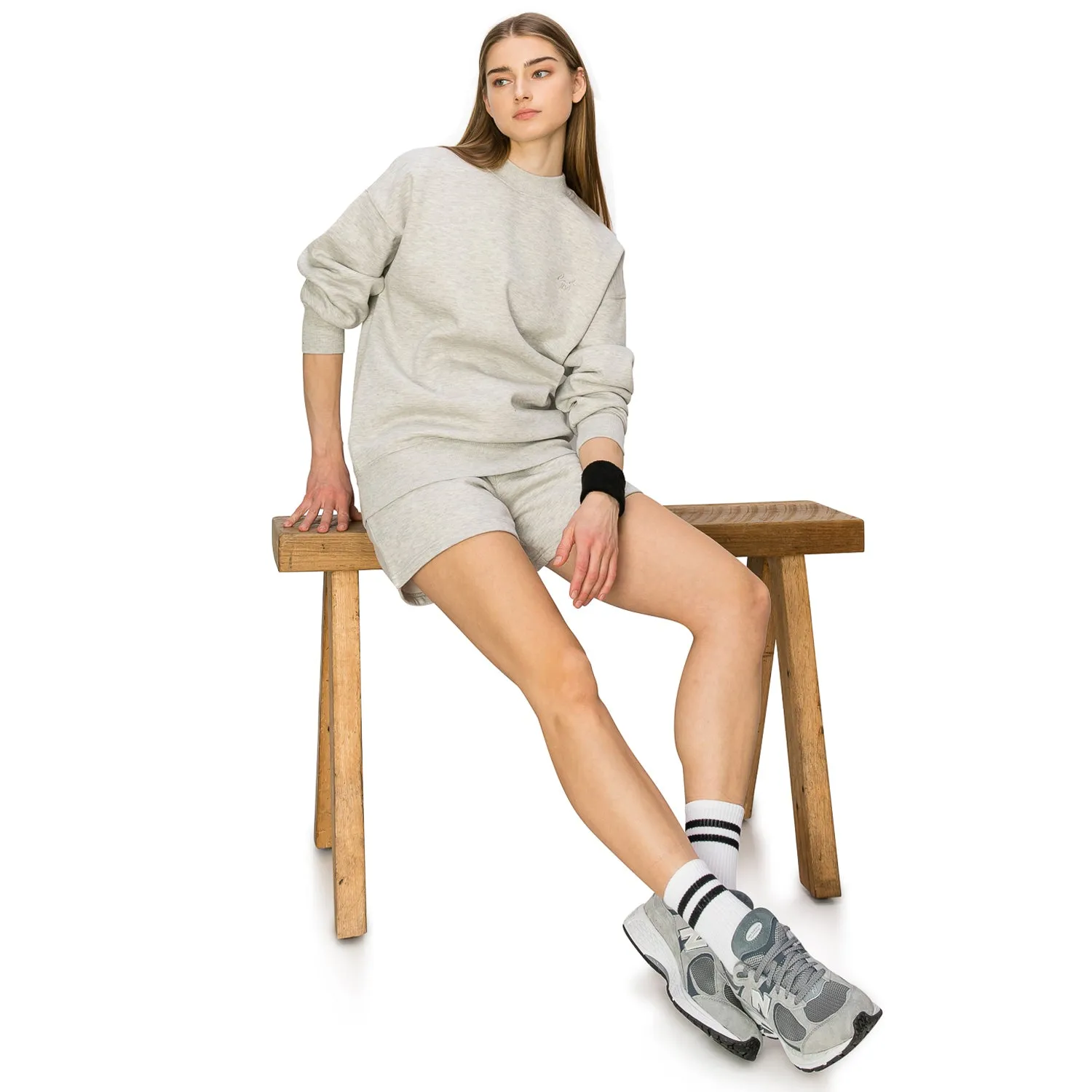 Cloud Fleece Sweatshorts - Heather Crome