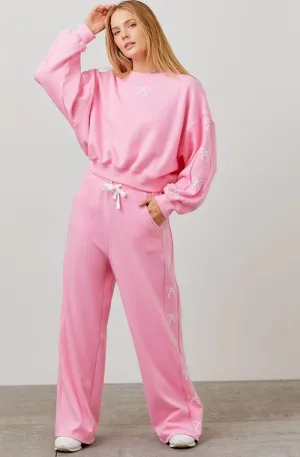 Coquette Ribbon Lounge Set