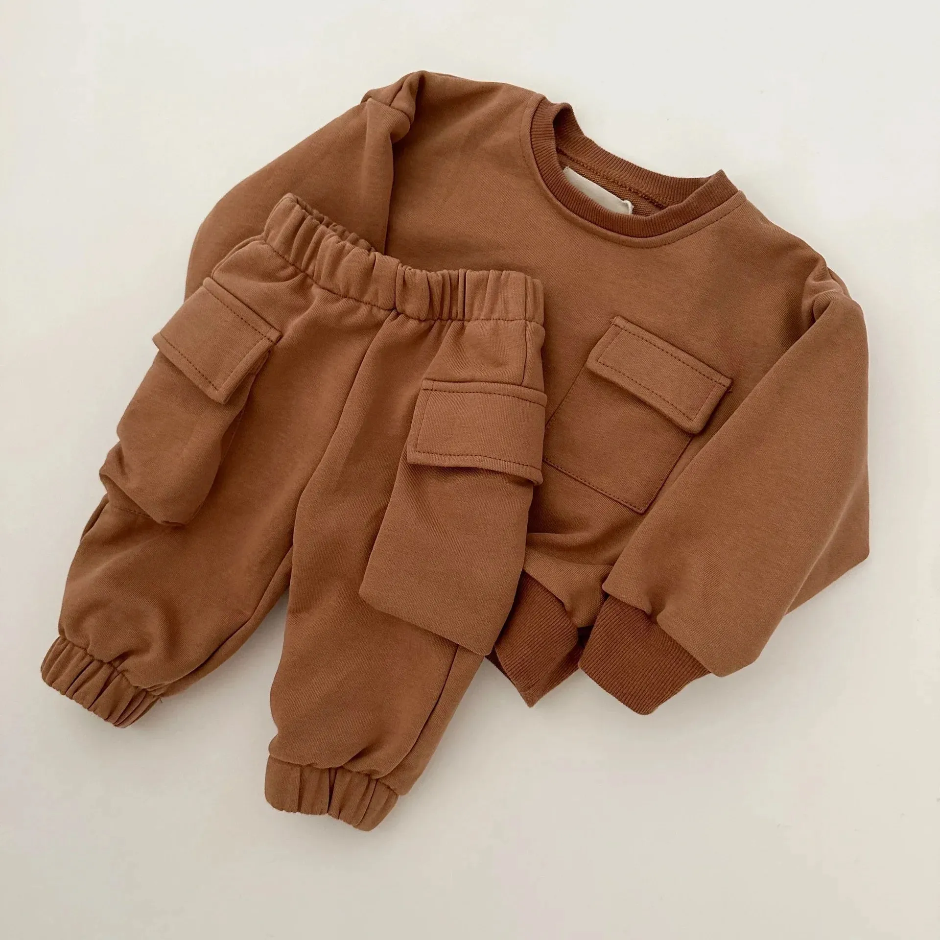 Fleece Sweatshirt   Cargo Pants