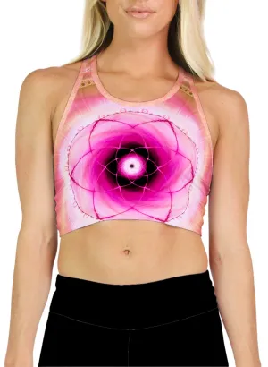 Healing Crop Top For Women | Yoga Clothes | Vegan Clothing | Mana