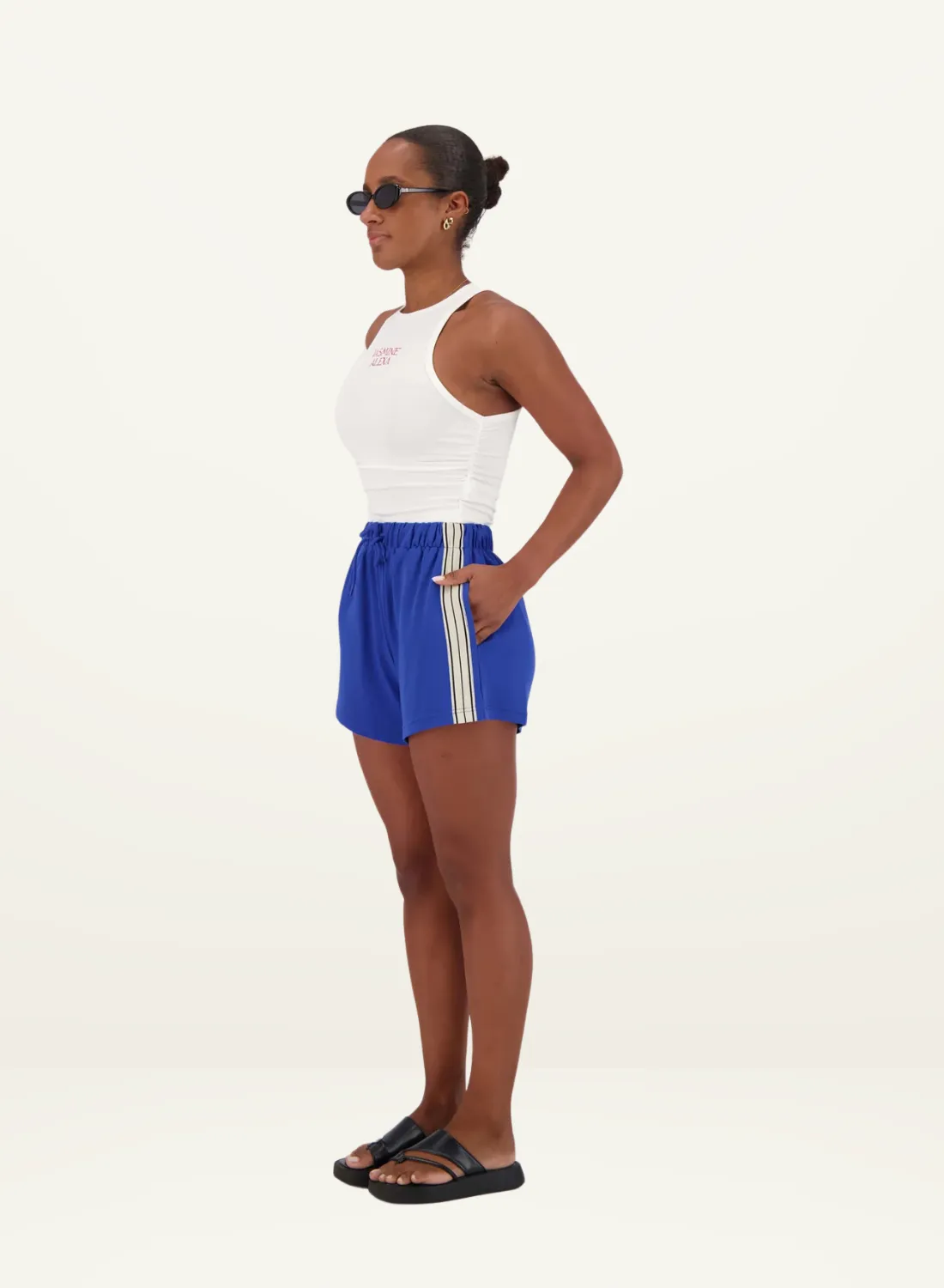 Jasmine Alexa Panarea Short in COBALT BLUT