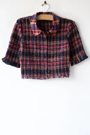 Jules Plaid Top