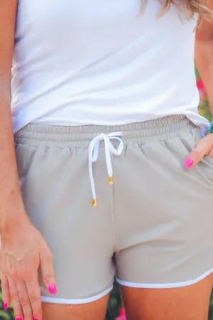 Keeping It Real Everyday Shorts Natural Khaki by Jess Lea