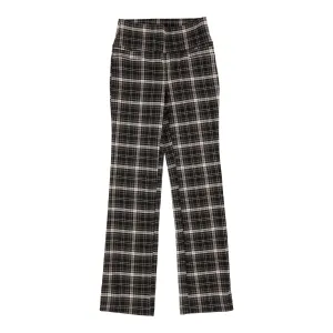 lily morgan Women's Plaid Pants with Pockets