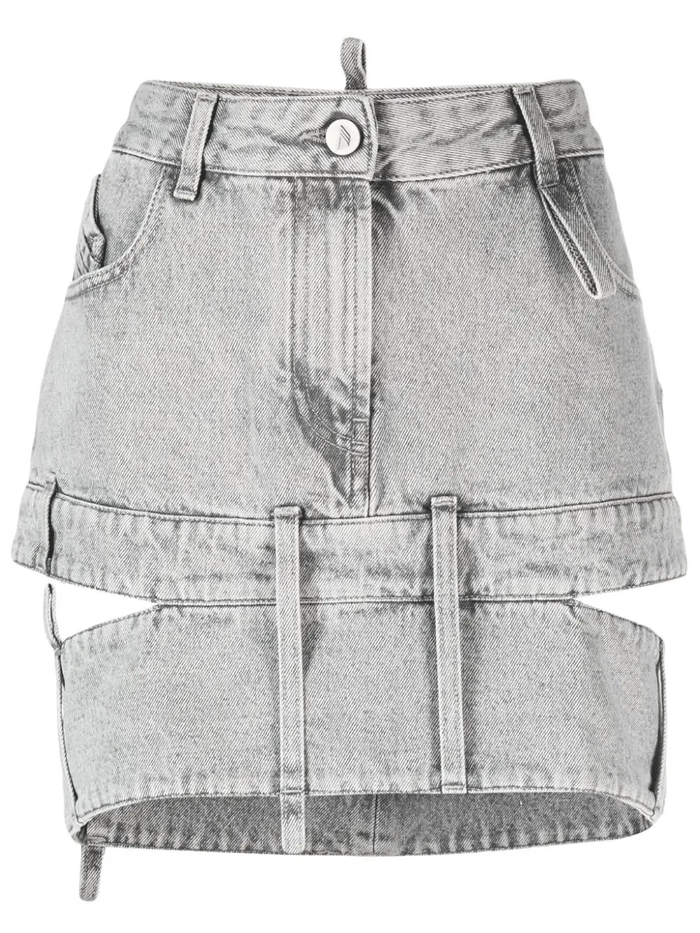 Mini Skirt With Cutout Details