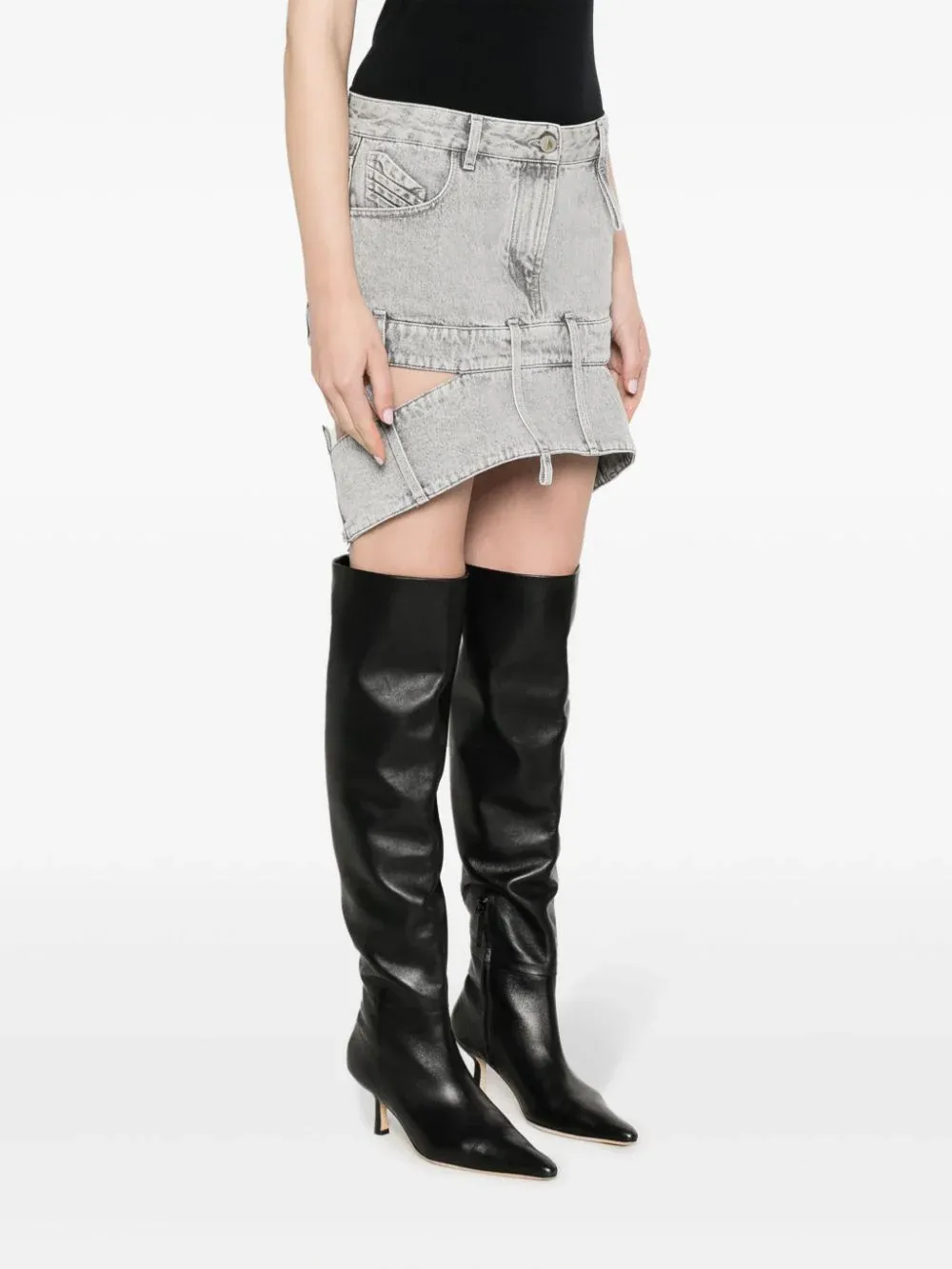 Mini Skirt With Cutout Details
