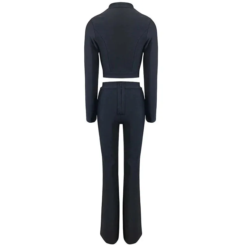 Monaco Black Two Pieces set