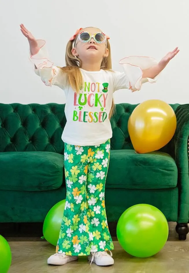 Not Lucky, Blessed Bell Bottom Set