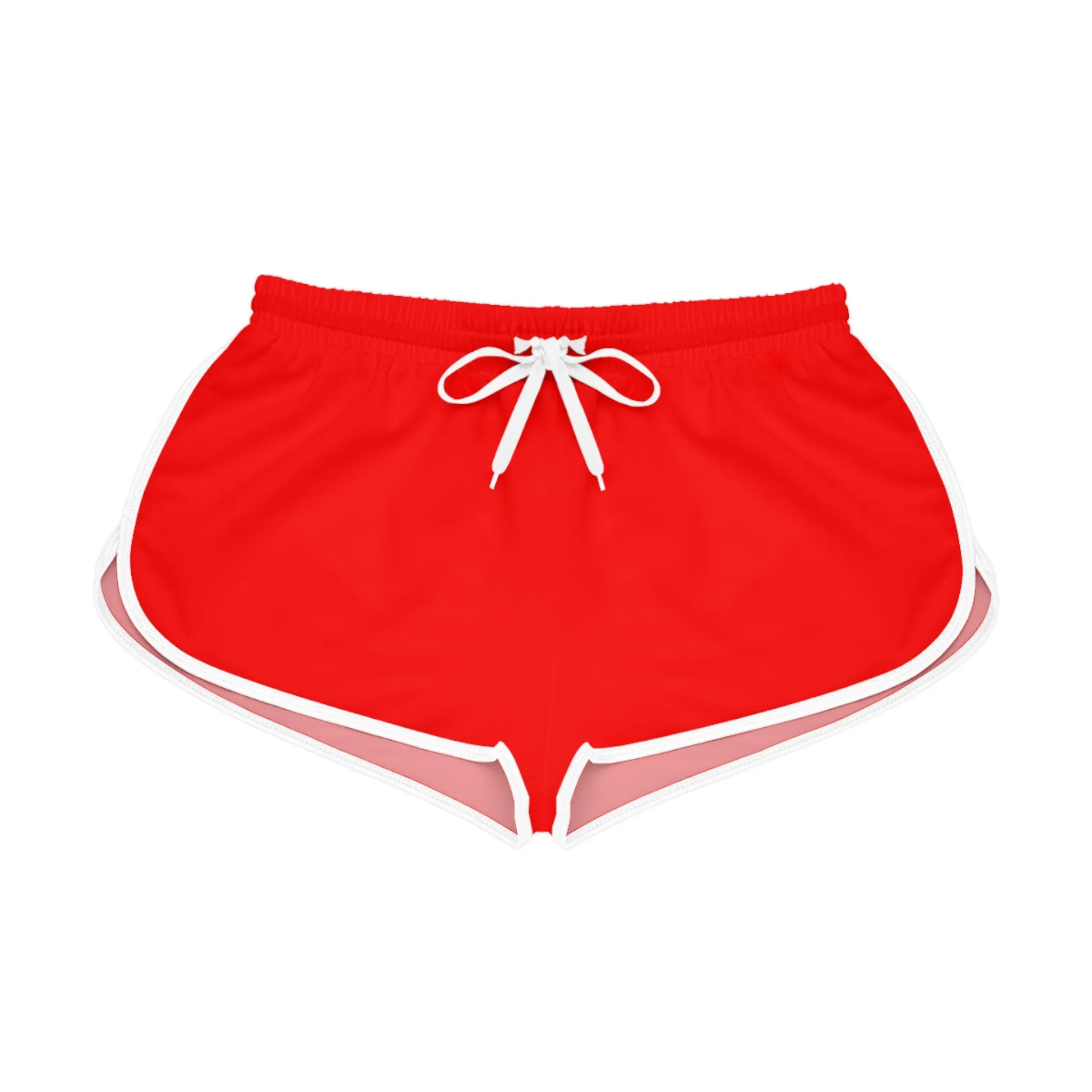 Red Women's Relaxed Shorts