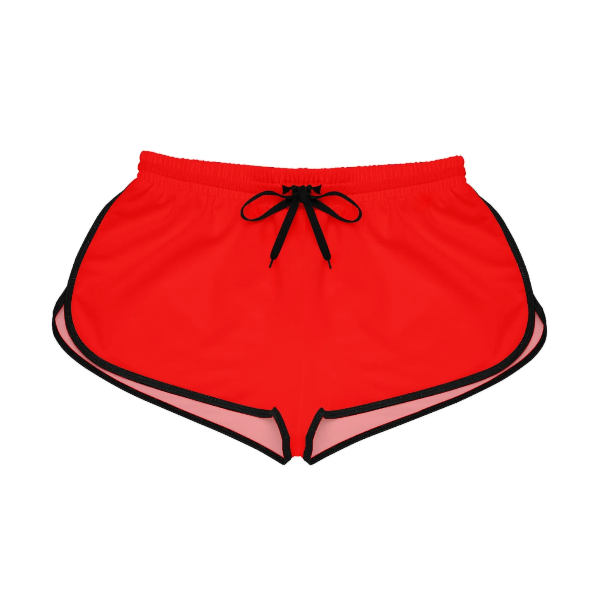 Red Women's Relaxed Shorts