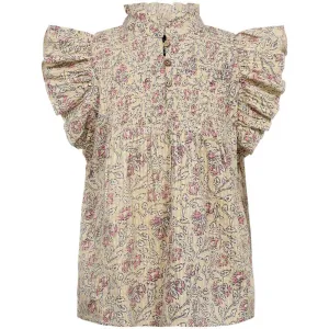 Sofie Schnoor AOP Flower Top
