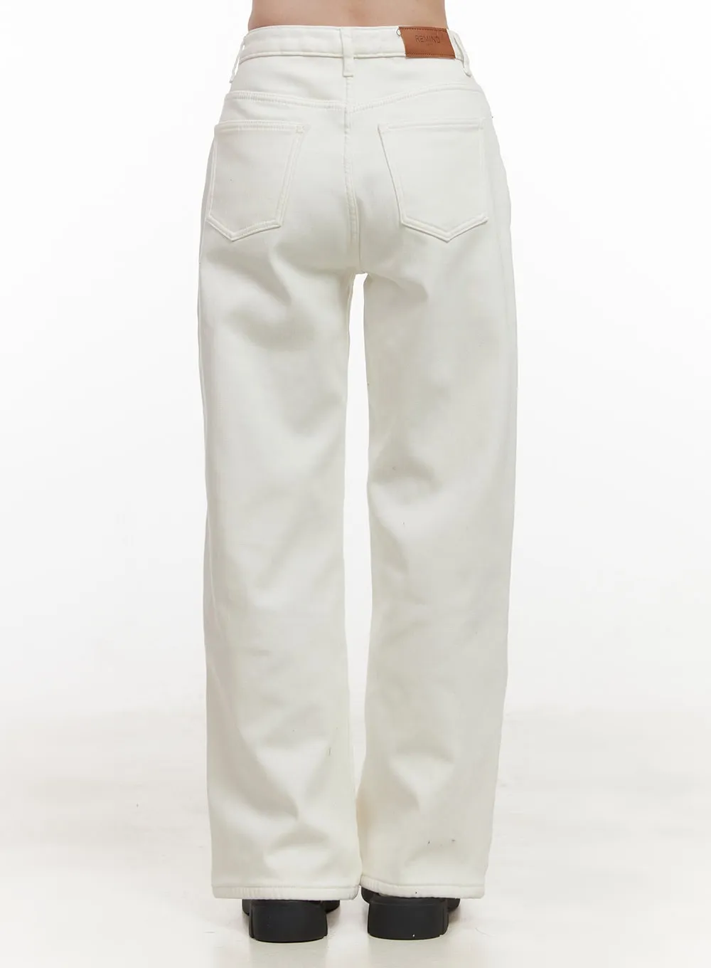 Solid Comfy Wide-Leg Pants OD412