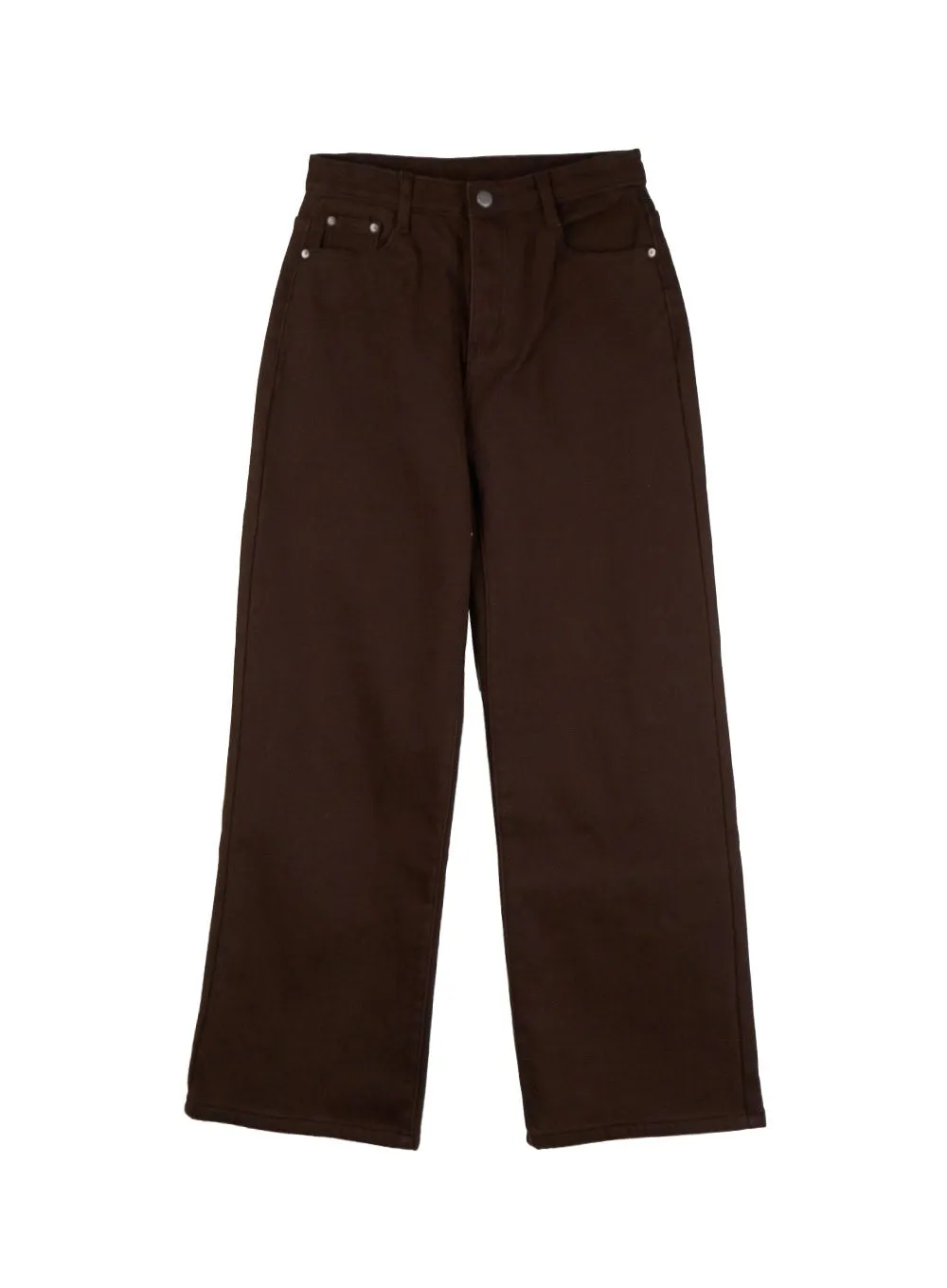 Solid Comfy Wide-Leg Pants OD412