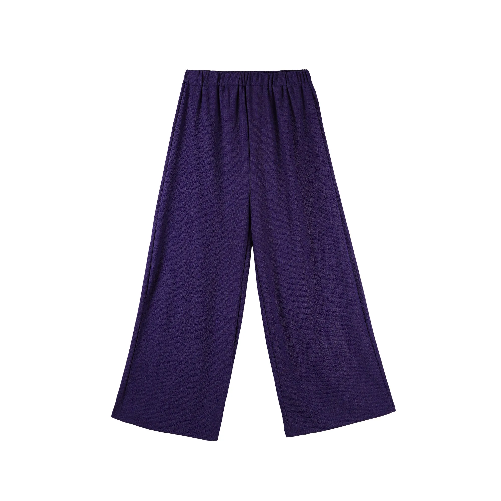Stylistic Mr. Lee Ladies Basic Non-Denim Cullotes Pants 155710-U (Navy)
