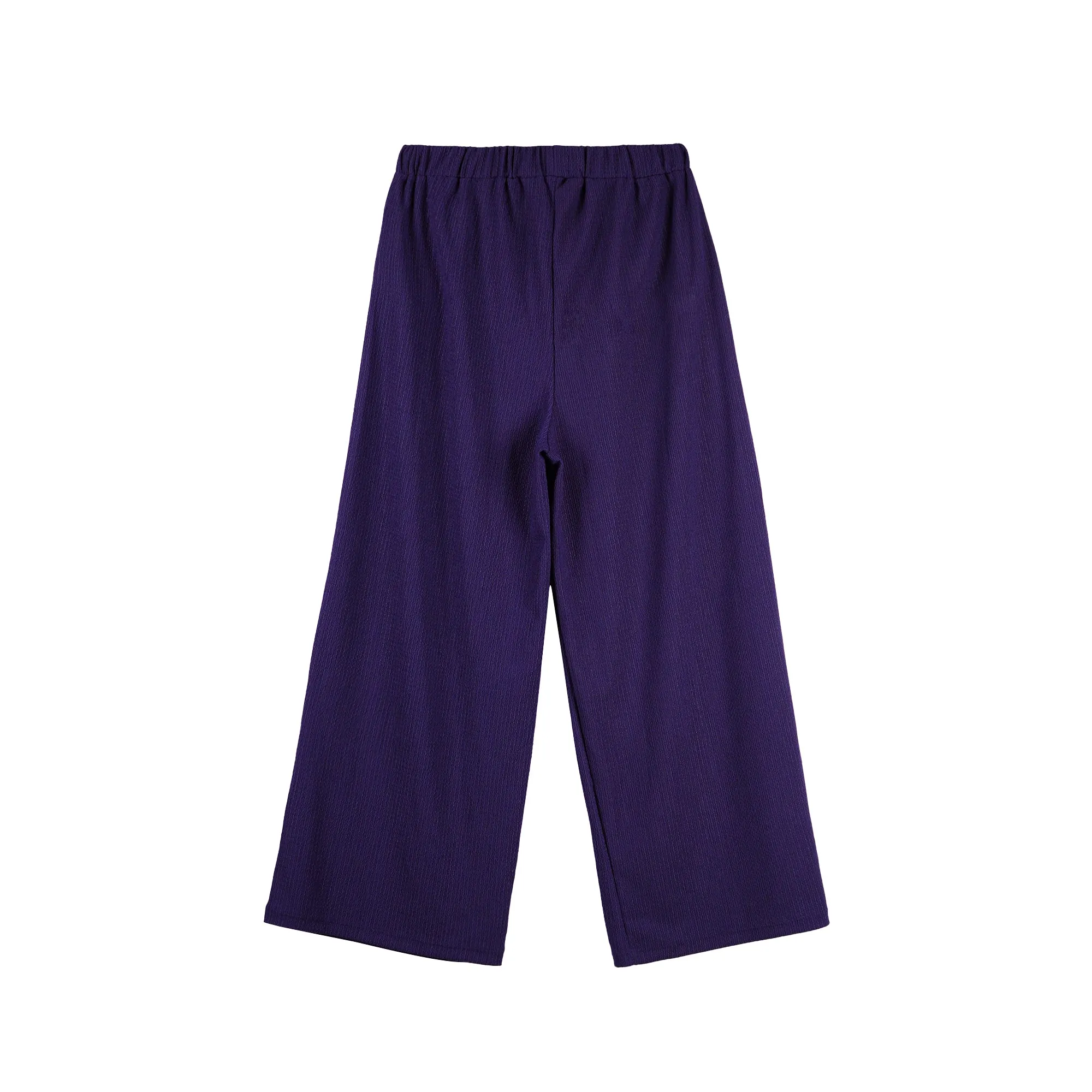 Stylistic Mr. Lee Ladies Basic Non-Denim Cullotes Pants 155710-U (Navy)