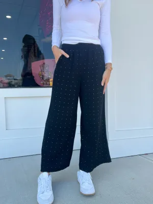 Umgee Embellished Linen Pant