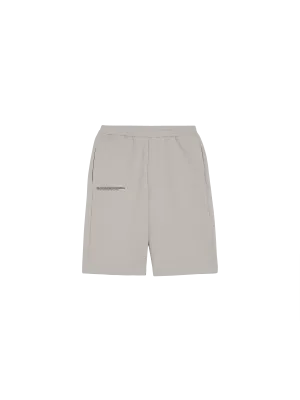 Womens 365 Midweight Long Shorts—stone